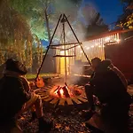Forest Sauna Jacuzzi Balia Darłówko Rusko Dom wakacyjny