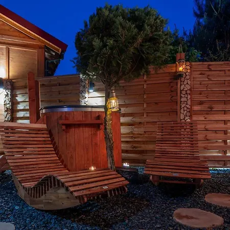 Forest Sauna Jacuzzi Balia Darlowko Rusko *