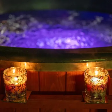 Forest Sauna Jacuzzi Balia Darlowko Rusko Tatil Evi