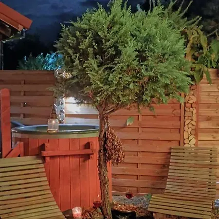 Forest Sauna Jacuzzi Balia Darlowko Rusko Дом отдыха