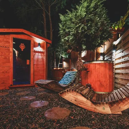 Forest Sauna Jacuzzi Balia Darlowko Rusko * Дарлово