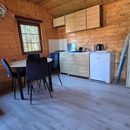 Forest Sauna Jacuzzi Balia Darlowko Rusko Dom wakacyjny Darłowo