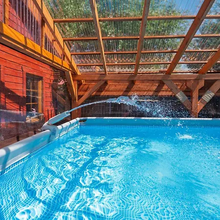 Дом отдыха Forest Sauna Jacuzzi Balia Darlowko Rusko