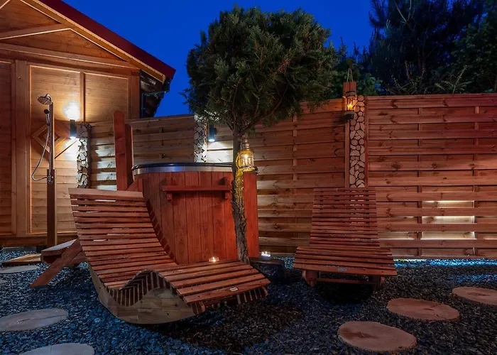 Forest Sauna Jacuzzi Balia Darłówko Rusko *