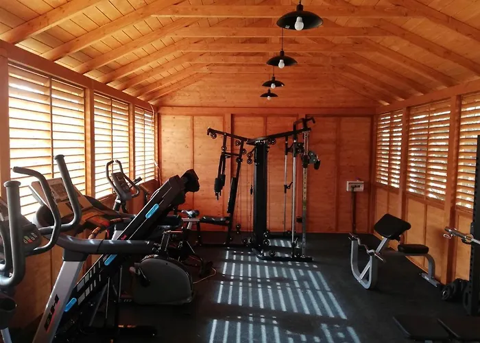 Forest Sauna Jacuzzi Balia Darłówko Rusko Сasa de vacaciones *