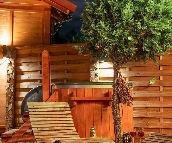 Forest Sauna Jacuzzi Balia Darłówko Rusko
