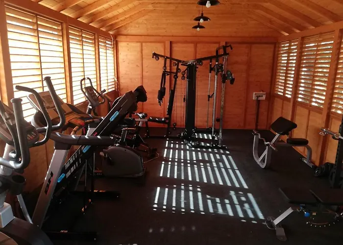 Сasa de vacaciones Forest Sauna Jacuzzi Balia Darłówko Rusko Darłowo