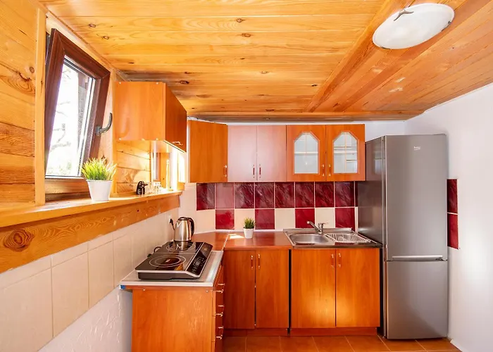 Сasa de vacaciones Forest Sauna Jacuzzi Balia Darłówko Rusko Darłowo