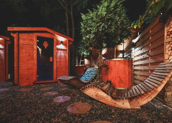 Forest Sauna Jacuzzi Balia Darłówko Rusko * Darłowo
