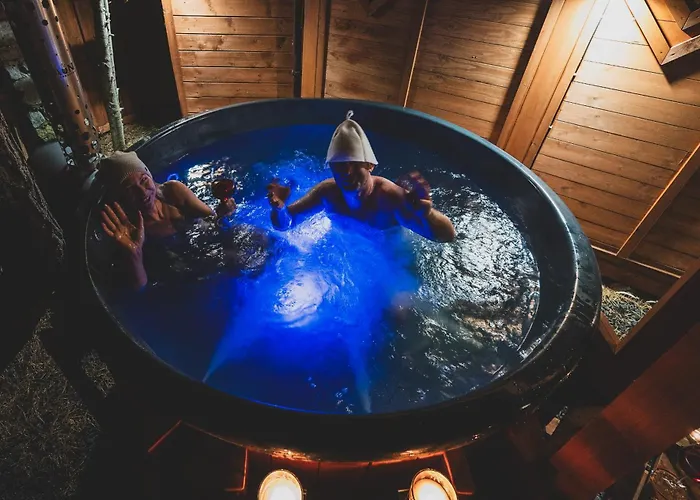 Forest Sauna Jacuzzi Balia Darłówko Rusko Darłowo