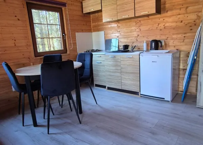 Forest Sauna Jacuzzi Balia Darłówko Rusko Сasa de vacaciones Darłowo